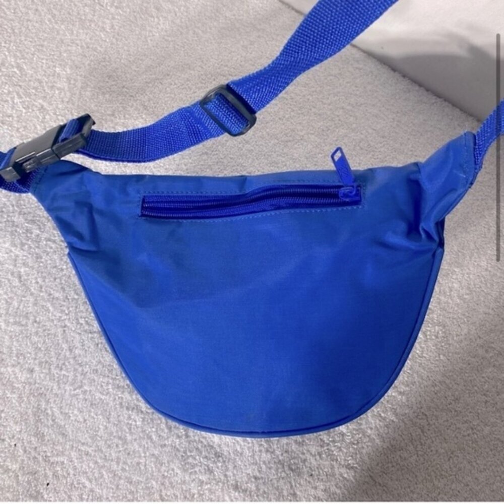Vintage 80s 90s Blue Roo Pac Waist Bag Fanny Pack Bum Bag - Picture 4 of 10
